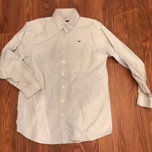 Long sleeve button up large (16-18)